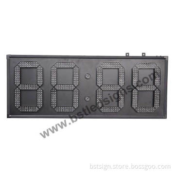 Outdoor Whatproof Digital LED Clock Sign (6", 8", 10", 12", 15", 20", 24", 33")